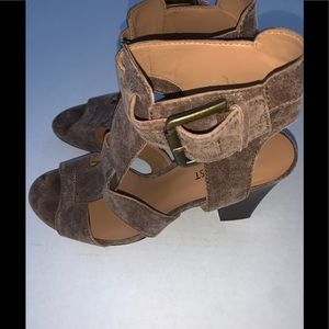 Nine West Brown Sandals Sz 7.5